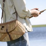 Man Wearing Tackle Box