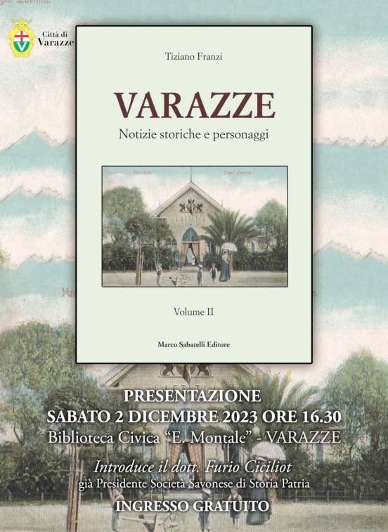 Varazze-Presentazione volume
