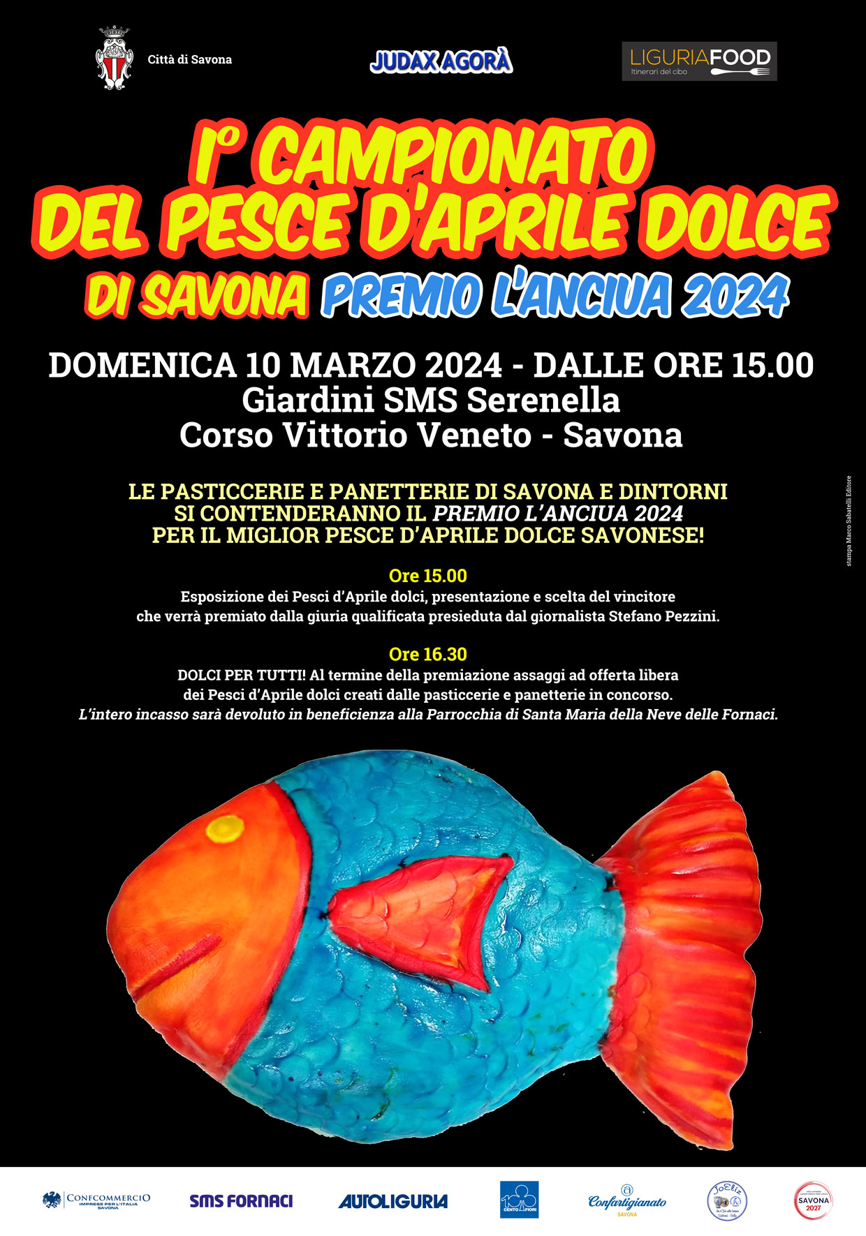 Campionato del Pesce d’Aprile Dolce di Savona- Premio L’Anciua