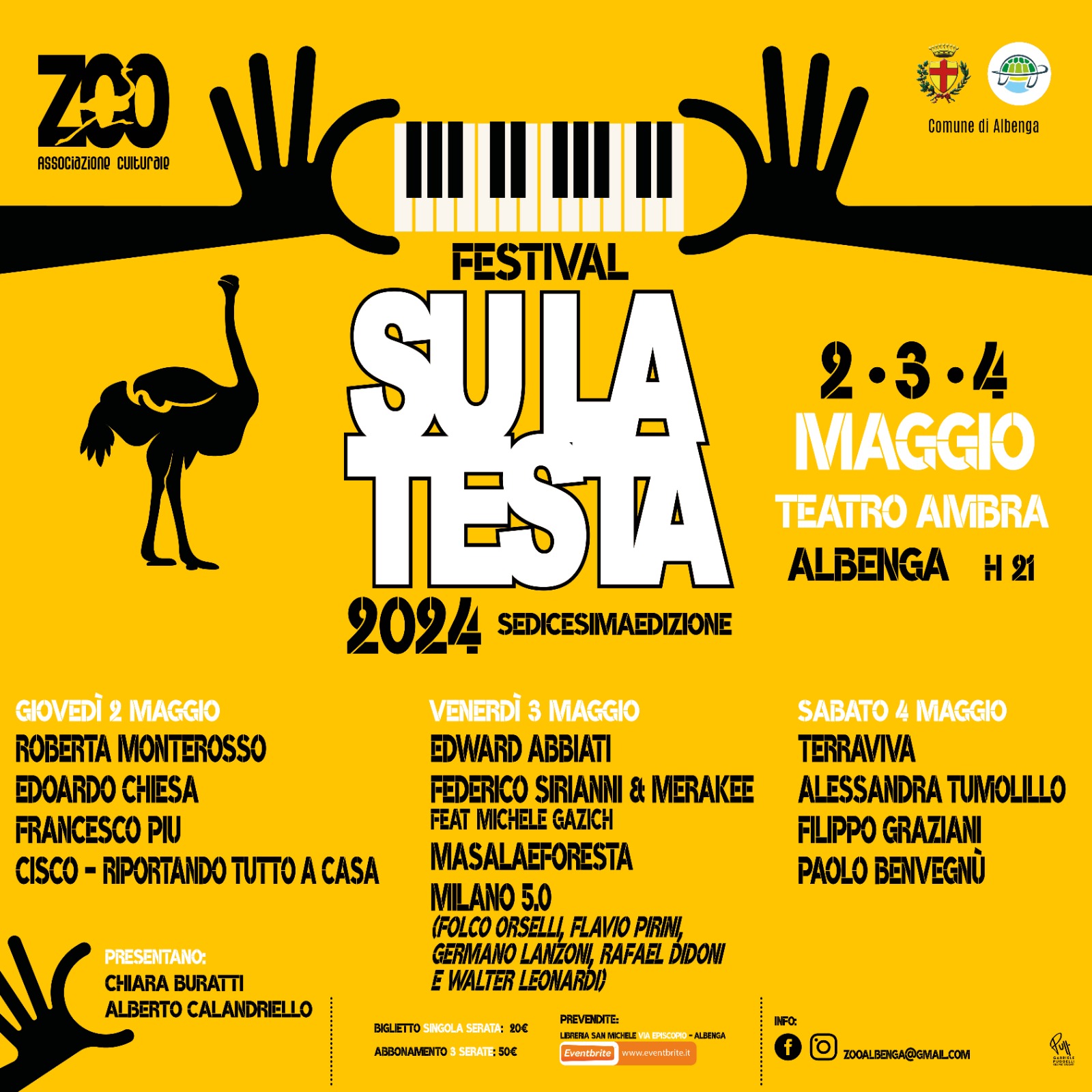 Albenga-Festival Su la Testa