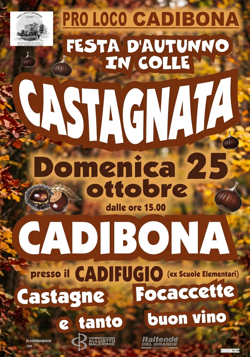 Cadibona-Festa d’autunno e Castagnata
